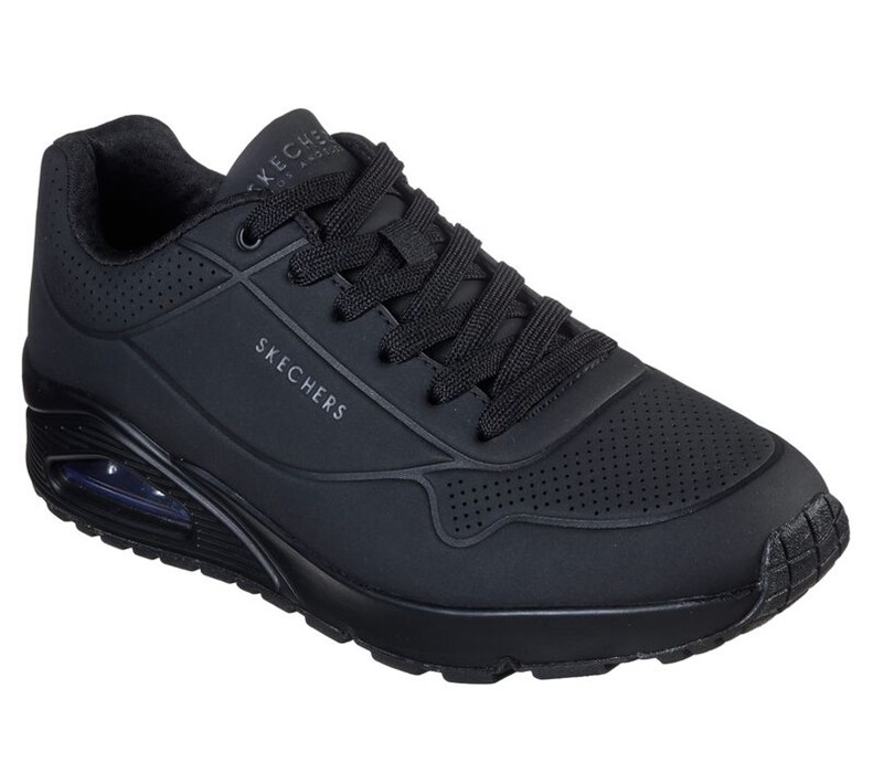 Skechers Uno - Stand On Air - Mens Sneakers Black [AU-FC2414]